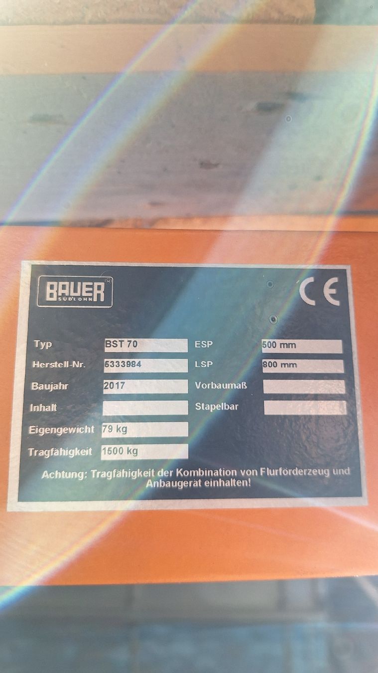 Carrelli elevatori e a forche: Staplertraverse für Kippmulde – Nuovo (secondo la descrizione) da Rickenbach LU venduto da KSCupra2 2