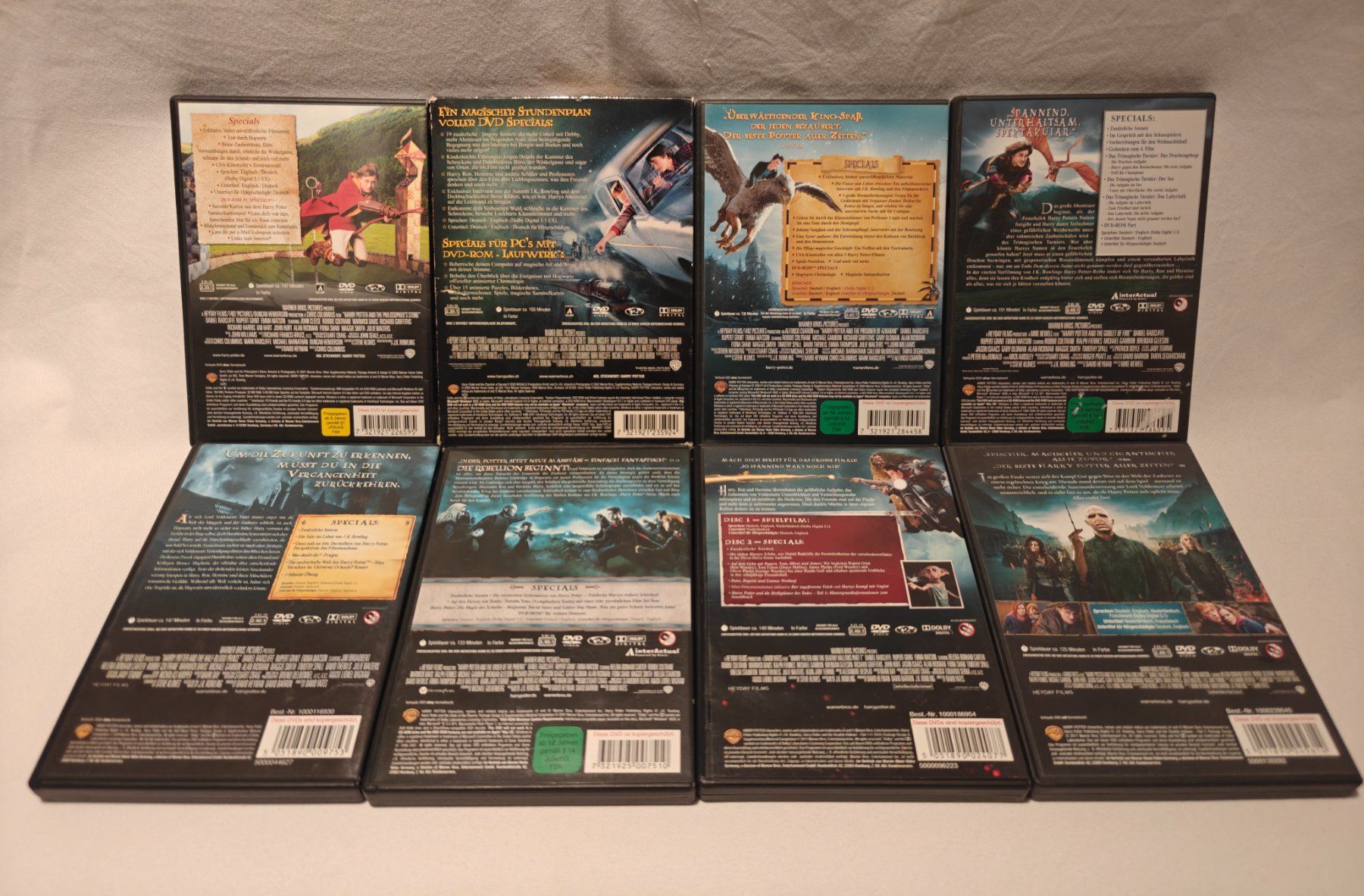 Tous les DVDs: Harry Potter DVD Box Set – D'occasion à Gutenswil par Vulcano21 1