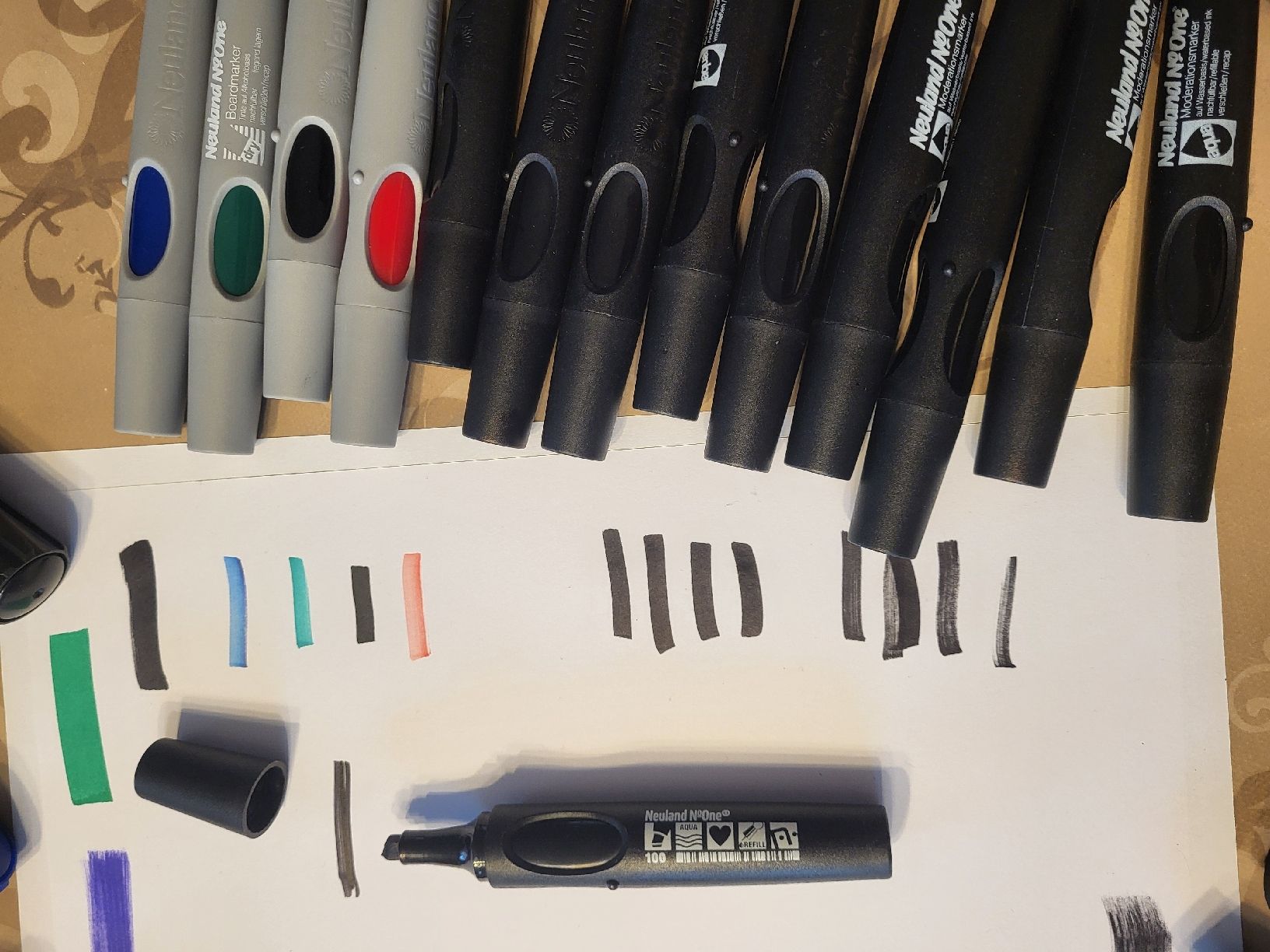 Penna & Evidenziatori: Neuland Moderationsmarker Set 32-teilig – Usato da Laufen venduto da dan_p89t 3