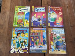 Simpsons Comics 6 Ausgaben 29 32 33 34 44 55 