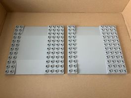 Lego Duplo 2x Strassenplatte grau Platte Strasse