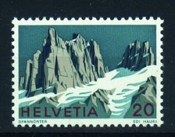 1972, Nr.516, Sondermarke Schweizer Alpen ** (1)