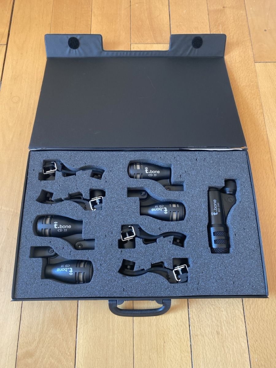 Microfoni: t.bone DC-1000 Drum Kits Mikrofon-Set – Usato da Zürich venduto da backnasli98