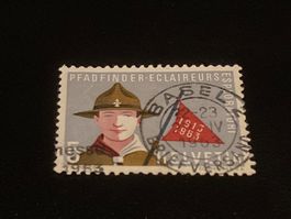 Pfadfinder ZNr. 395- 1963 Vollstempel Basel