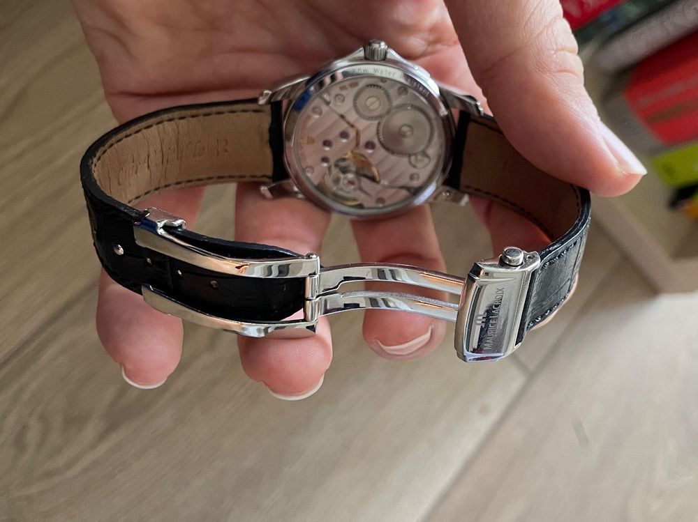 Maurice Lacroix Orologi: Maurice Lacroix Handaufzug 43mm Serviced Full Set! – Nuovo (secondo la descrizione) da Euthal venduto da dieUhrenwerkstatt 3