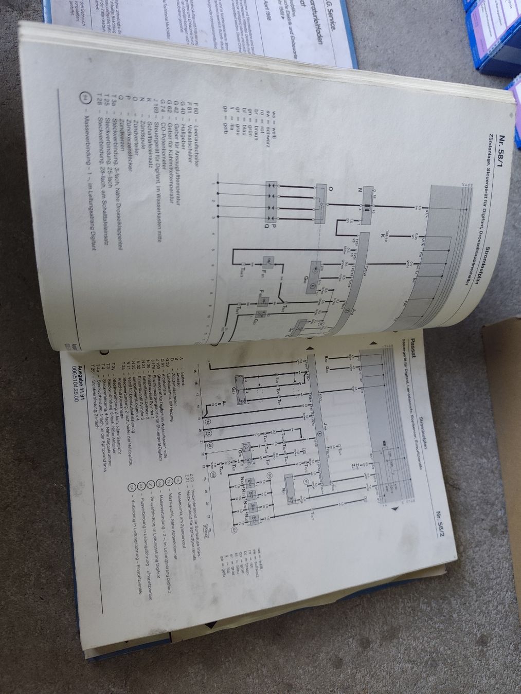 Libri: Werkstatthandbücher VW Passat 1988 – Usato da Rebstein venduto da andi322 2