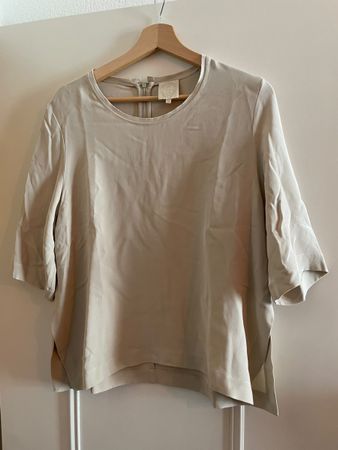Bluse Hotel Particulier Seide beige Grösse M guter Zustand