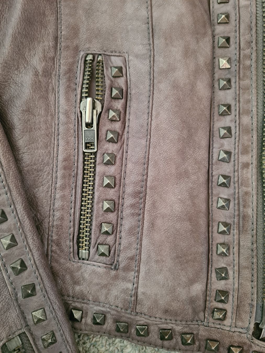 Giacche: MILESTONE LEDERJACKE TAUPE GR.38 – Nuovo (secondo la descrizione) da Adlikon venduto da jahr01 7