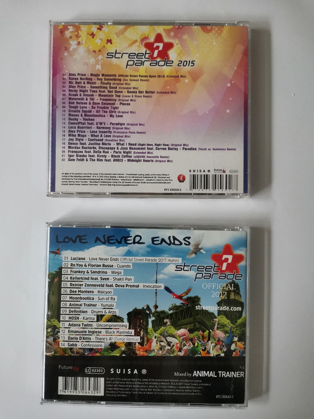 CD: Street Parade 2015 & 2017 Sampler CDs – Usato da St. Antoni venduto da AJTurner 1