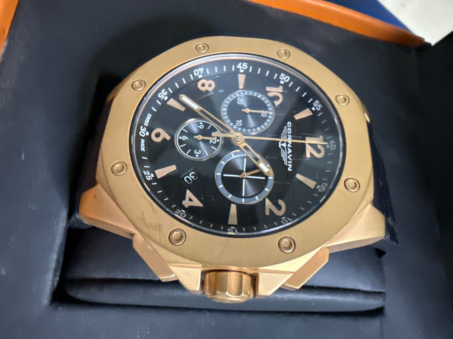 Orologi: Cornavin Chronograph Quarz 47 mm – Usato da Pfeffingen venduto da Allhandelklgwatches 1