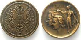 UNIVERSITÄT HELSINKI Preismedaille 1957 Bronze 70mm unz