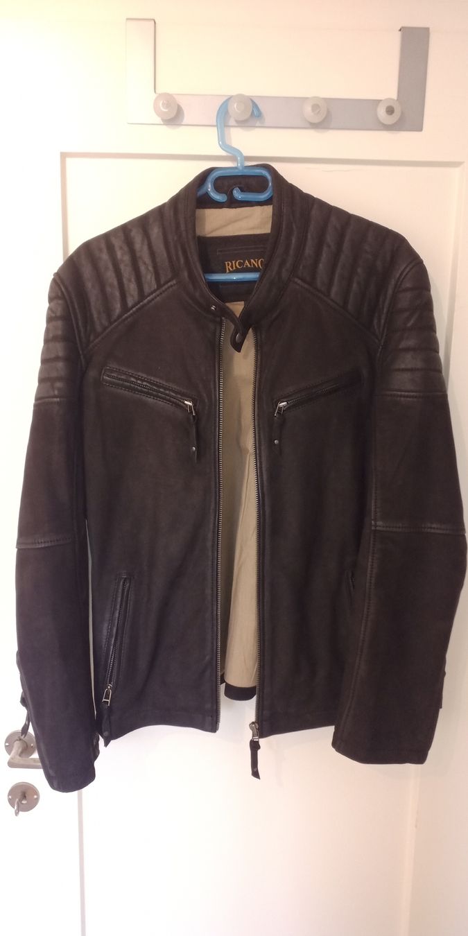 Giacche: Lederjacke von Ricano – Nuovo (secondo la descrizione) da Allschwil venduto da Rubbl