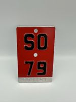 Velonummer SO 79