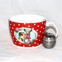 Bicchieri: Tasse et boule à thé - Chevreuil – Nuovo e nell'imballaggio originale da Marsens venduto da carobazar 1