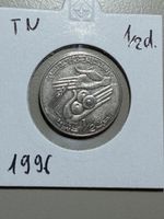 Tunisie - 1/2 dinar - 1996