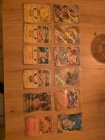 Lot de 10 cartes Pokémon diverses état comme neuf