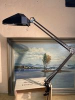 Vintage Architektenlampe / Schreibtischlampe Klemmbefestigun