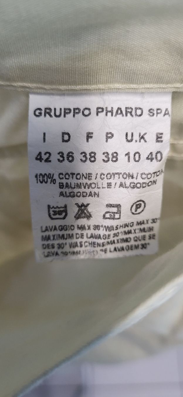 Jeans: Phard Jeans, Schlaghose, hellgelb Gr. 42 – Nuovo (secondo la descrizione) da Figino venduto da mayam63 2