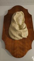 Quadro in legno e gesso Madonna con Bambino