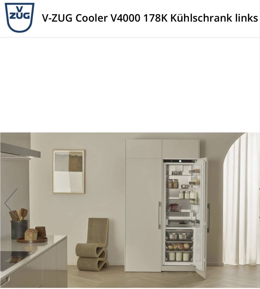 Frigoriferi: VZug Kühlschrank – Nuovo (secondo la descrizione) da Luzern venduto da FelixHelder 2