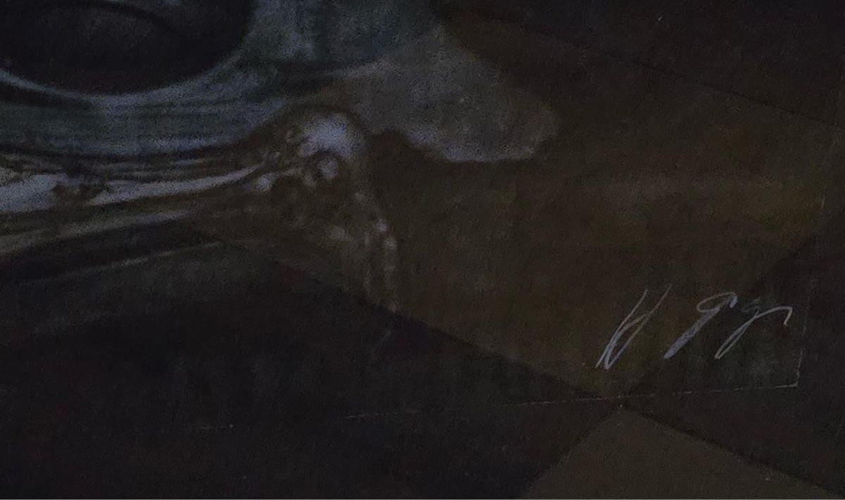 Foto & Immagini: HR Giger signierter Kunstdruck – Usato da Sarnen venduto da m_comeaux 2