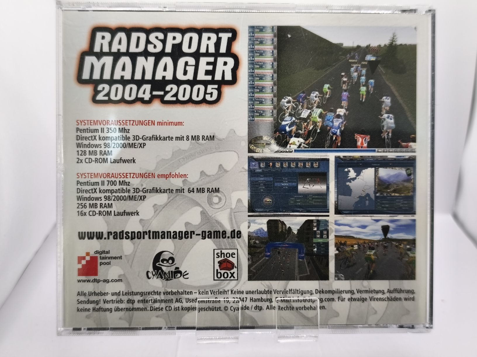 Giochi: Radsport Manager 2004-2005 PC CD-ROM - Jeu de Cyclisme! – Usato da Conthey venduto da Th3gr4yf0x 1