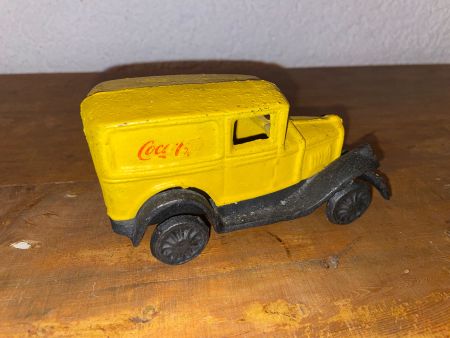 Camion de livraison en fonte Coca Cola vintage