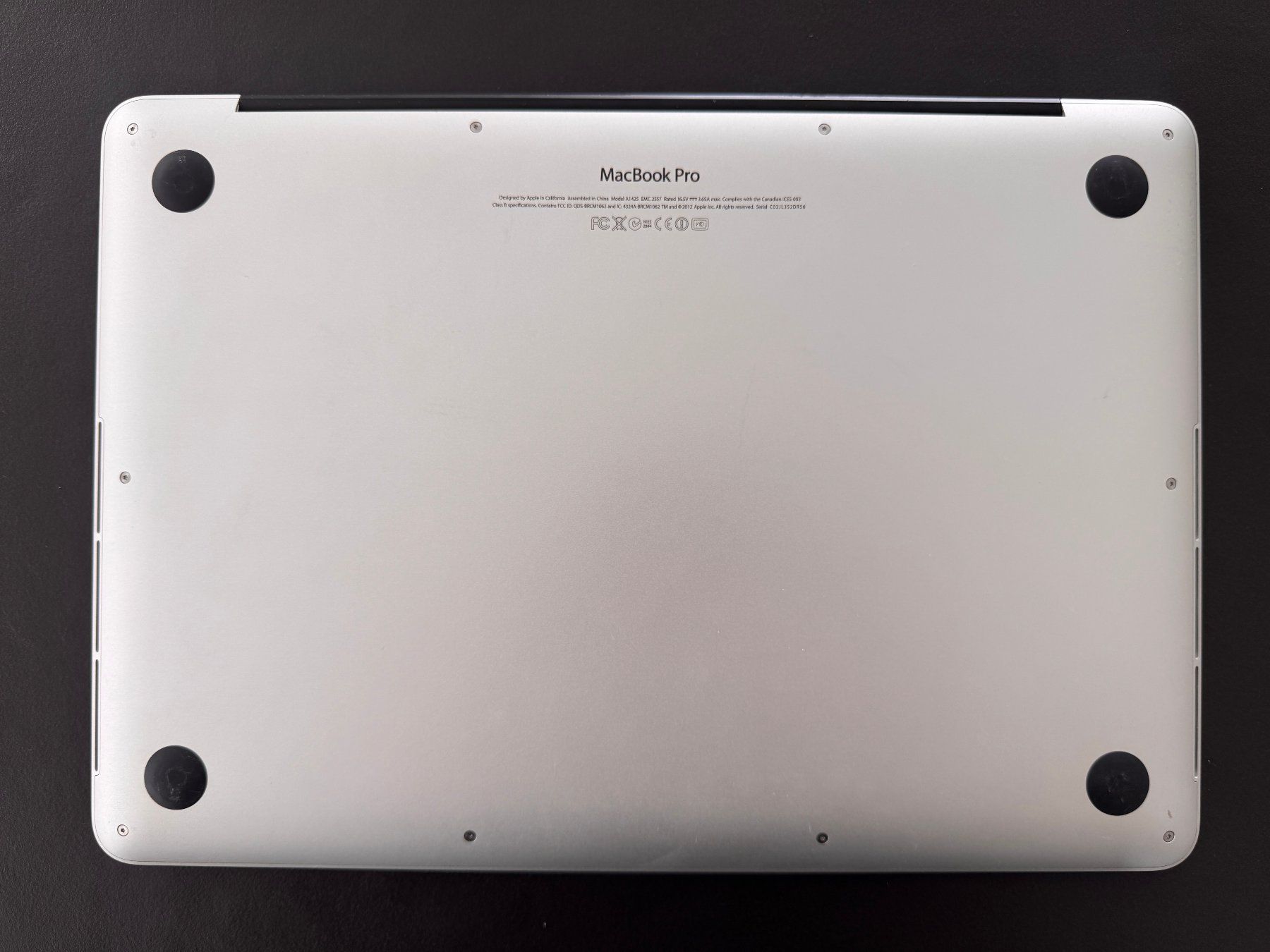 Apple Notebook: MacBook Pro 13 Zoll / Modell: A1425 – Difettoso da Zollikon venduto da Krenapf 2