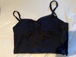 Zara Top Schwarz Grösse M neuwertiger Zustand