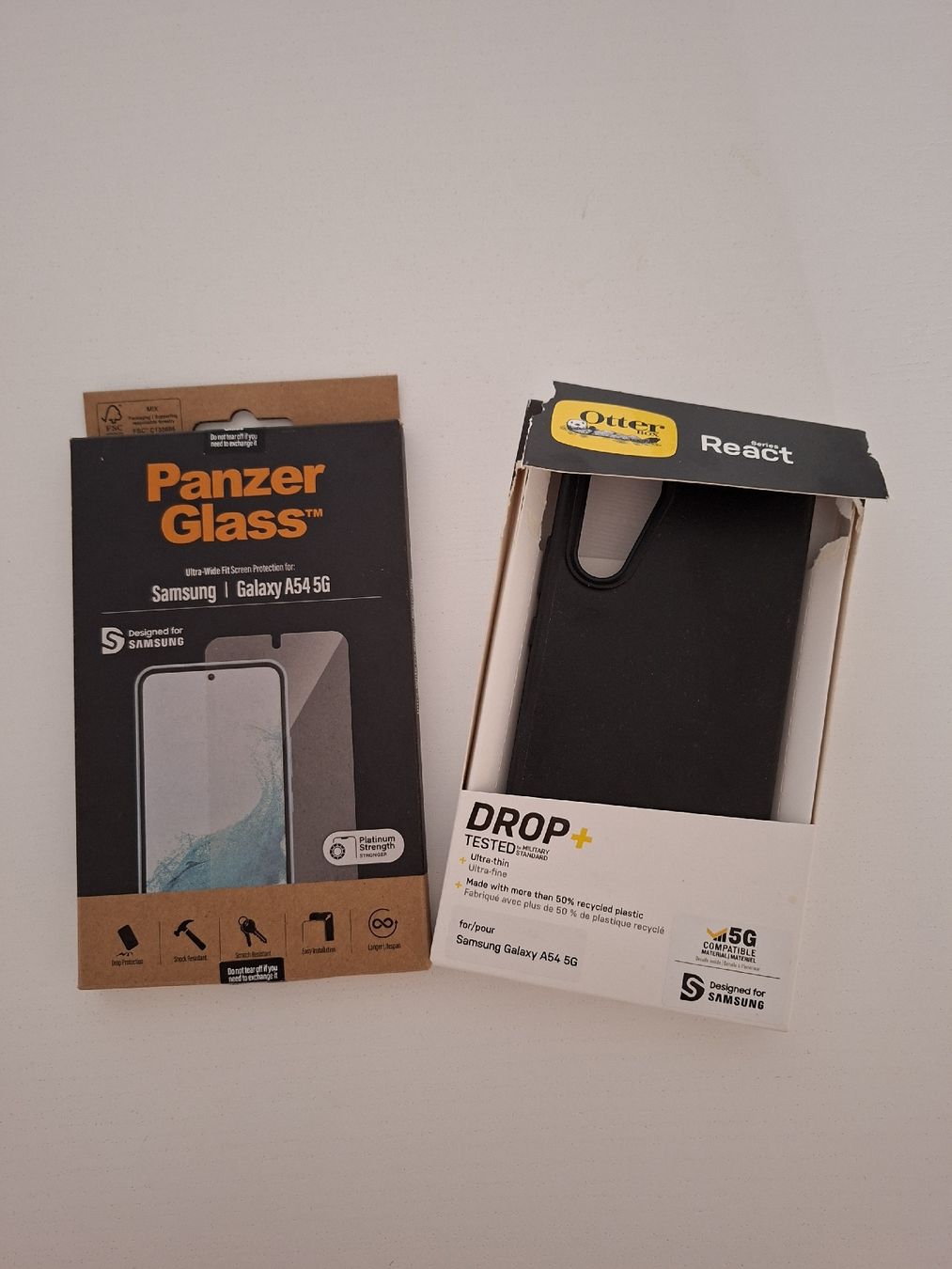 Samsung Cover & Protezioni schermo: Custodia Samsung A54 5G – Nuovo e nell'imballaggio originale da Ruvigliana venduto da lua_bn27