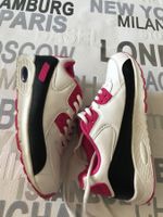 Trendige Damen Schuhe Sneaker Weiss Pink Gr 35
