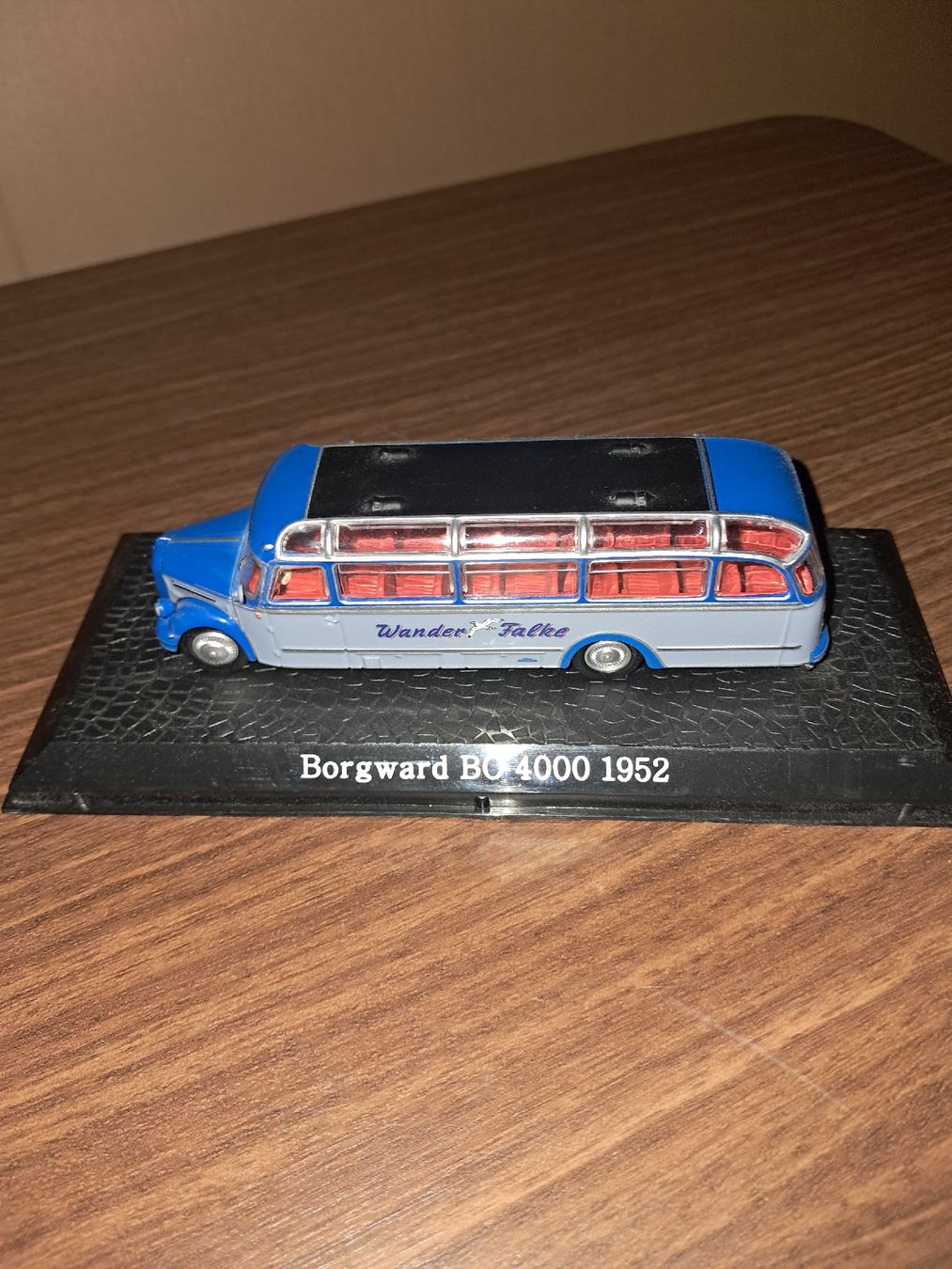 1/43 Ölçek -ikinci el - Borgward BO4000 Otobüs 1952 on - 1307324595
