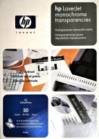 HP 92296U Folien transparent monochrome Laserdrucker A4 50Bl
