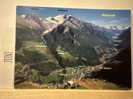 AK von Mattertal Bergpanorama