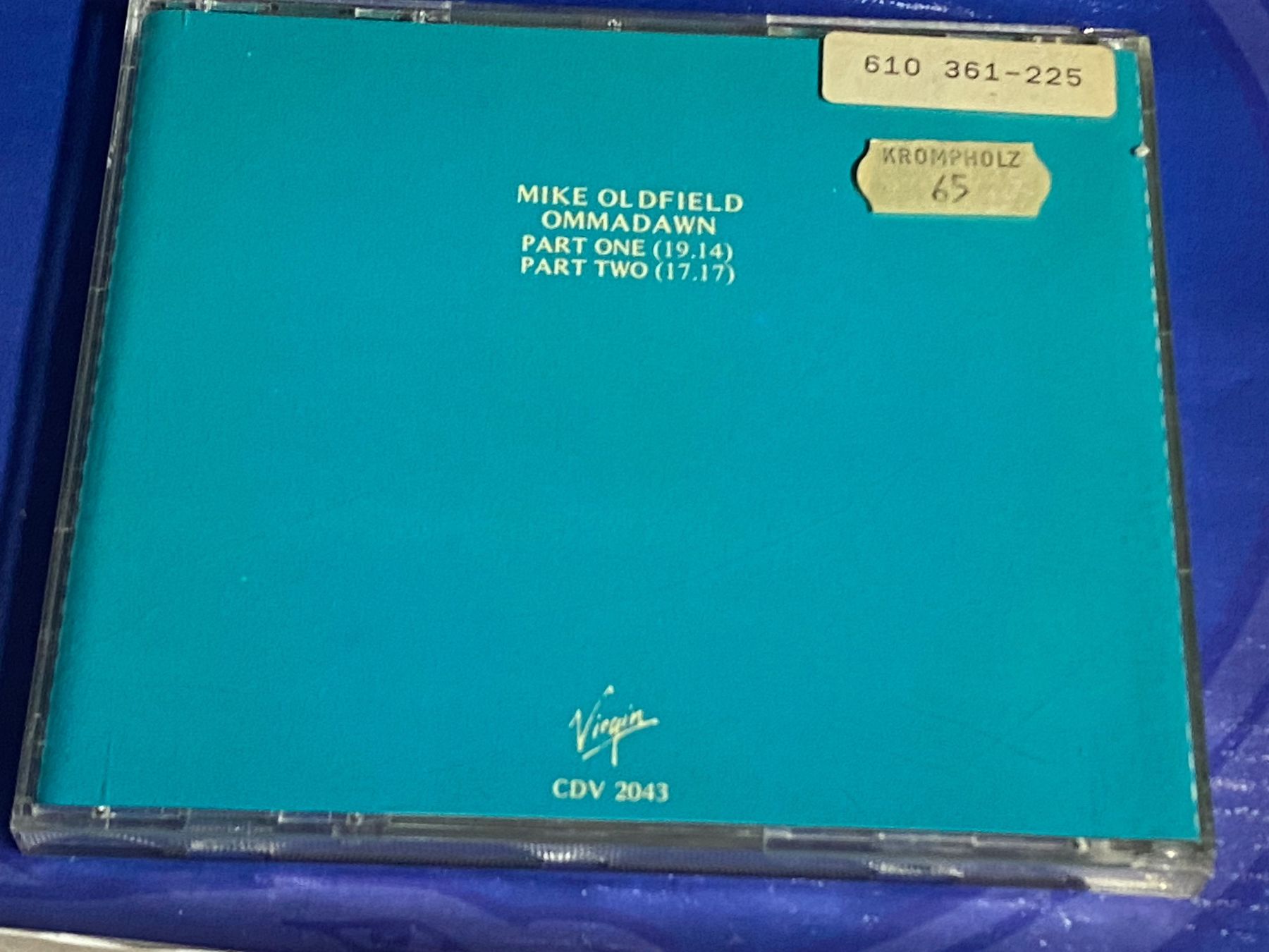 CD: Mike Oldfield – Usato da Muri b. Bern venduto da AdidasCollector 1