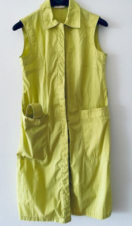 Sommerkleid - gelb - Gr. 38 - ärmellos