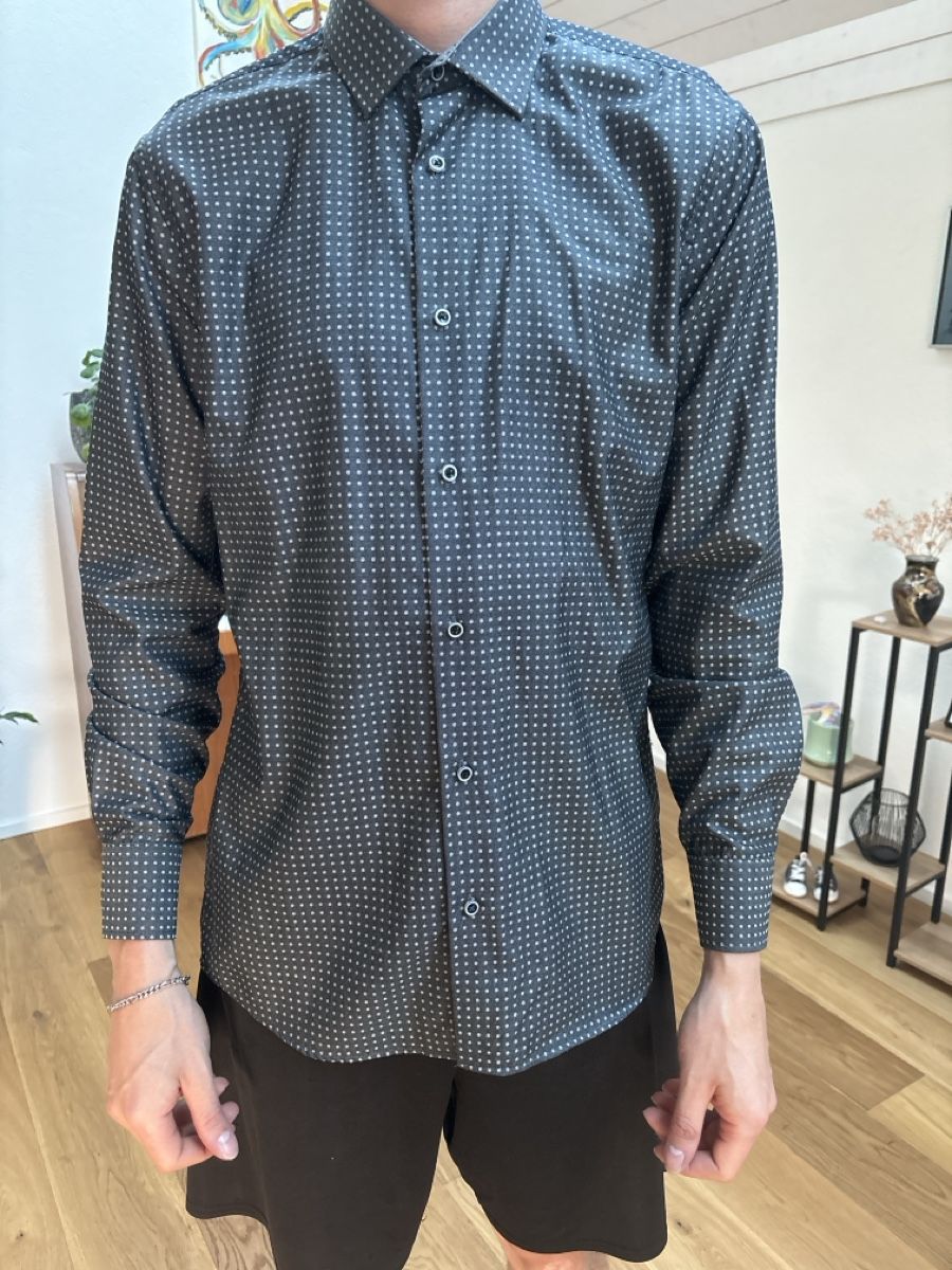Navyboot Camicie: Navyboot Hemd Gr. 40 Slim Line 100% Baumwolle dots dezent – Nuovo (secondo la descrizione) da Rickenbach ZH venduto da mar_p6sg