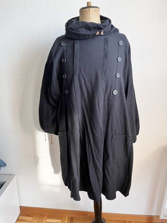 Longue blouse Lurdes Bergada noir coton taille L