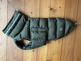 Winter Hundemantel Alaska, Cloud7, Olive Grün, Grösse 10