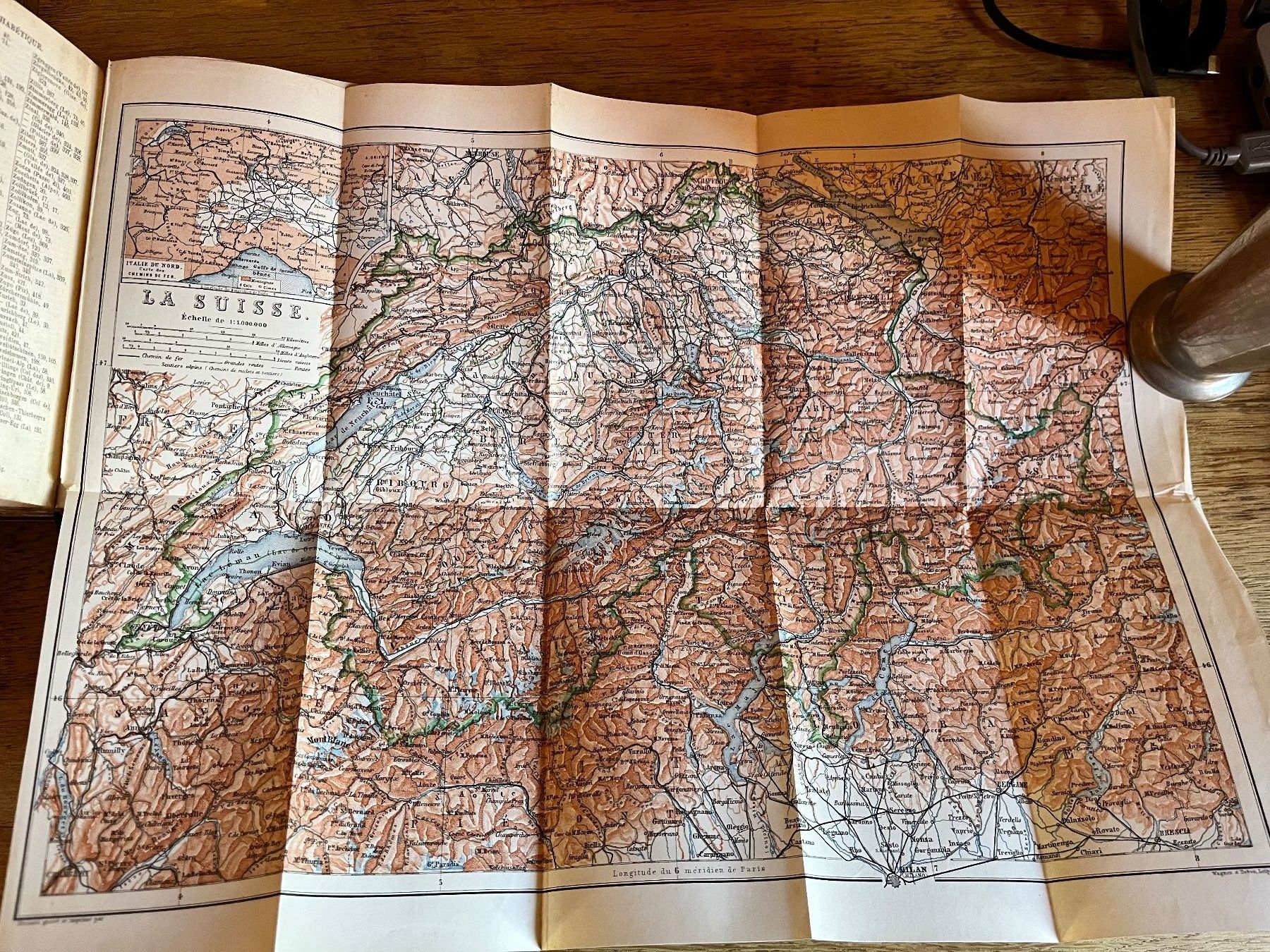 Livres: BAEDEKER SUISSE EDITION 1889 – D'occasion à Vernamiége par JEANLUC29 4