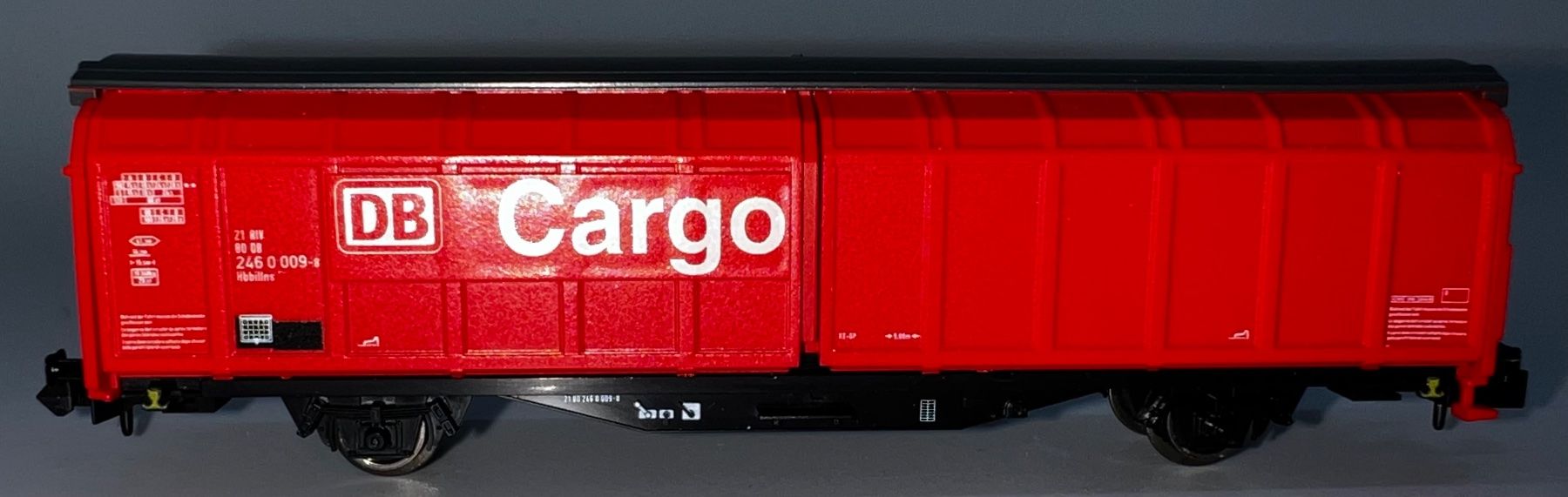 Trix Modellini di ferrovie: Minitrix, Schiebewandwagen , CARGO der DB (13902) – Nuovo (secondo la descrizione) da Basel venduto da jonnyhaas 1
