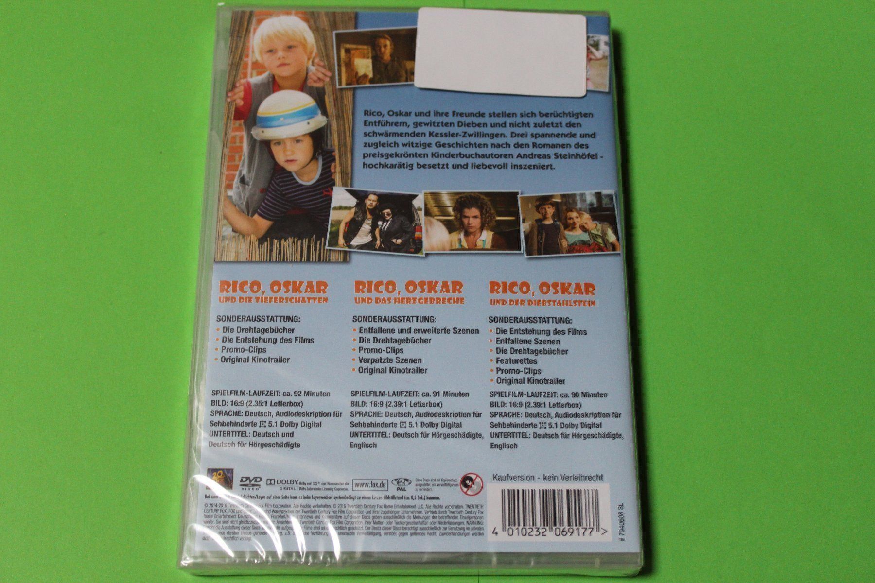 Tutti i DVDs: RICO, OSKAR 1, 2, 3 3DVD originalverpackt – Nuovo e nell'imballaggio originale da Tübach venduto da JamesStone 4