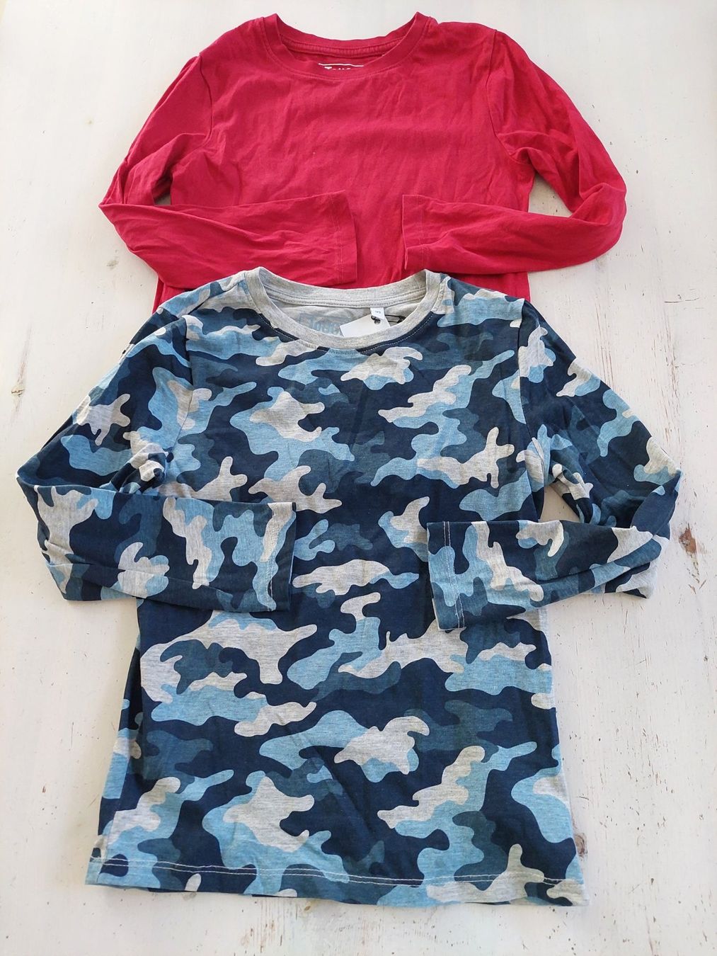 C&A Maglioni & Felpe: C&A Pullover / Langarm-Shirt / Longshirt 2er-Set Grösse 122 – Nuovo (secondo la descrizione) da Beckenried venduto da Havacola 1