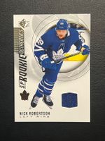 Nick Robertson 2020 Rookie Jersey Toronto Maple Leafs