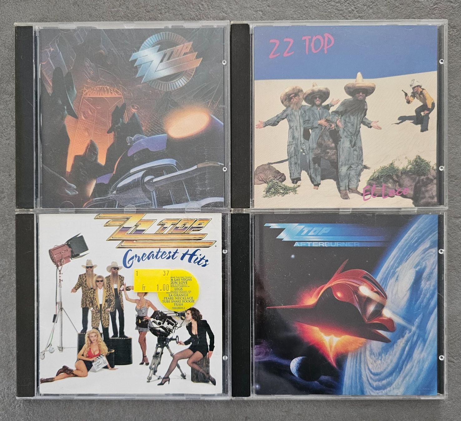 CDs: ZZ TOP CD's – Gebraucht aus Unterkulm von Chaplyn2018