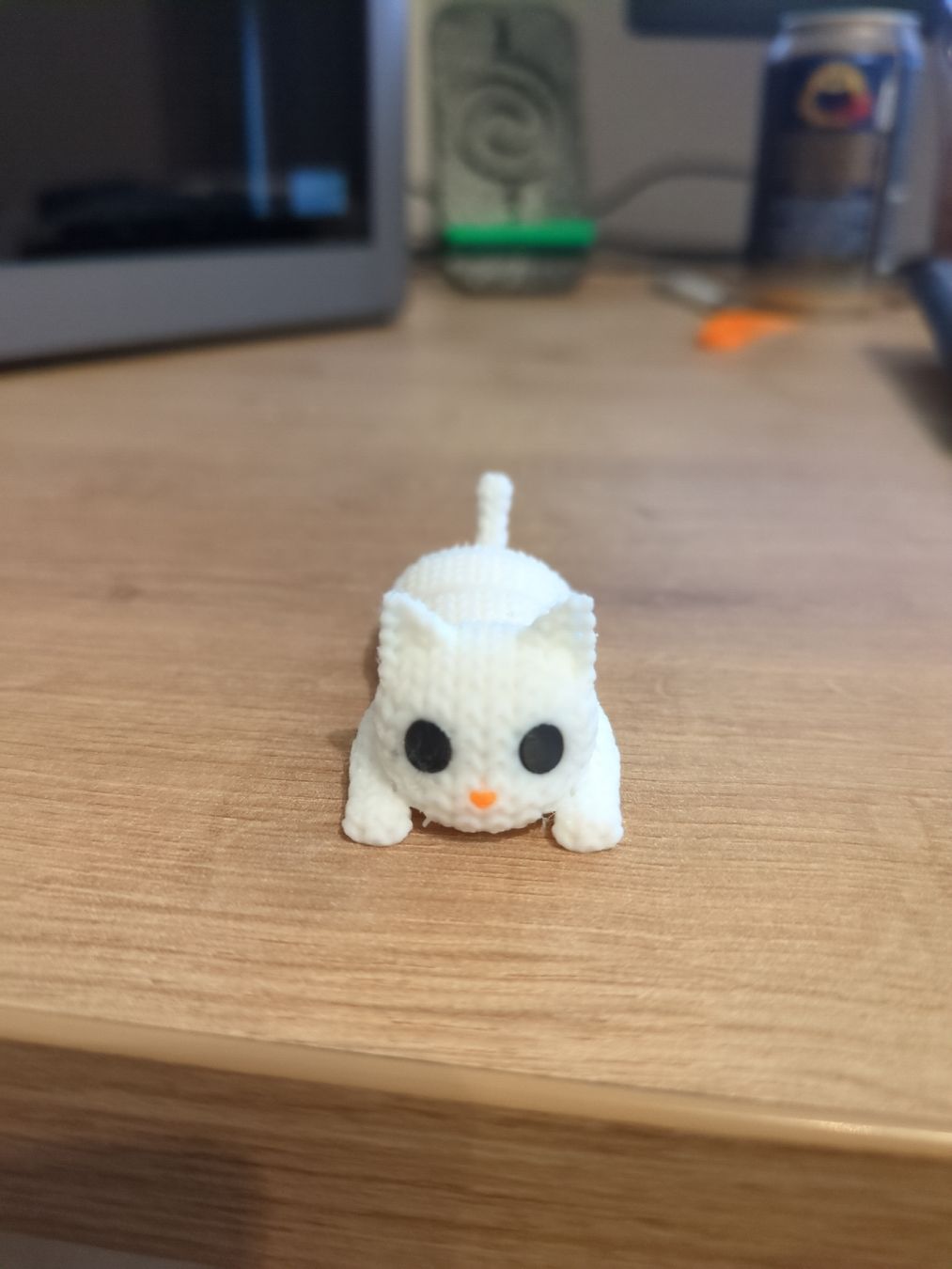 Giocattoli: Adorable chat blanc articulé – Nuovo (secondo la descrizione) da Corminboeuf venduto da MrGP87 1