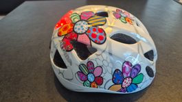 Kinder Velohelm mit Flash-Licht