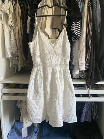 H&M Sommerkleid, weiss, Grösse M, Neu mit Etikett!