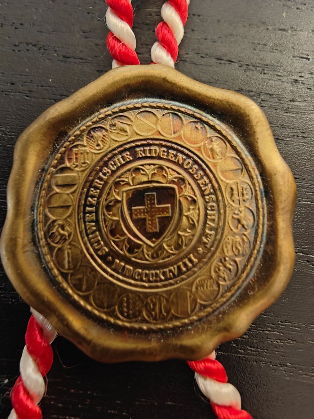 Medaglie: Broche 1er août 1948 – Usato da Roche VD venduto da Octave75 1