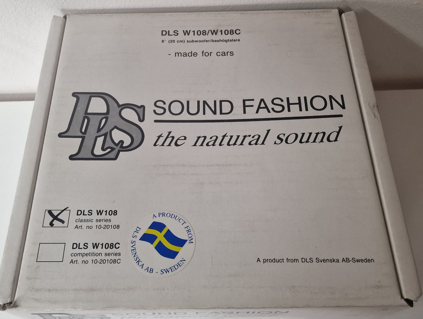 Lautsprecher: DLS 90 Watt Subwoofer 20cm 4 Ohms – Neu und originalverpackt aus Uerkheim von Kaufoption